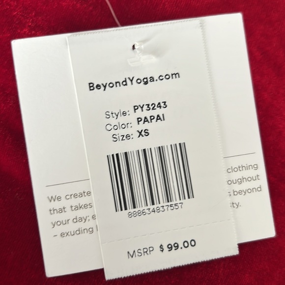 Beyond Yoga Spacedye Yoga Pants!! Brand new With Tags Attached! XS - Picture 5 of 9